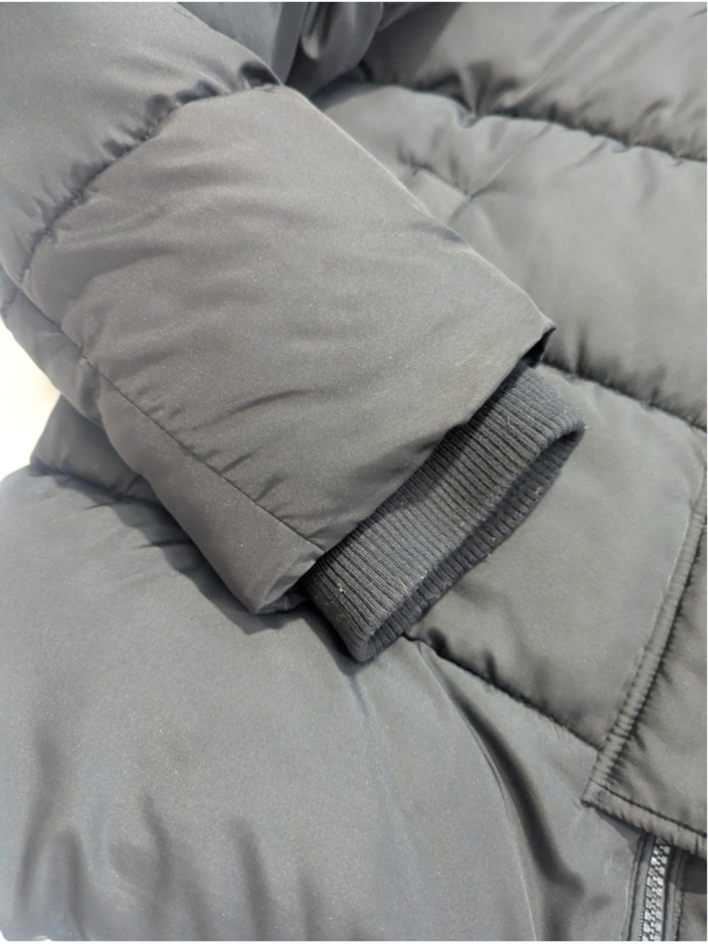 Lauren Ralph Lauren Black Puffer Jacket Size Medium - Picture 14 of 15